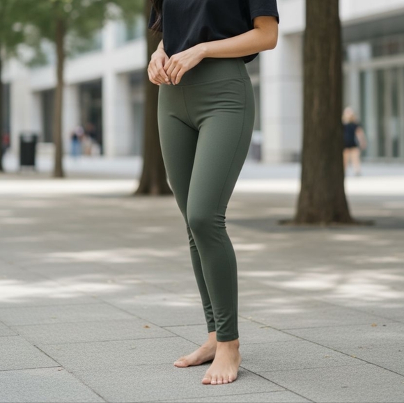 Olive Green & Black Leggings Bundle - Picture 1 of 11